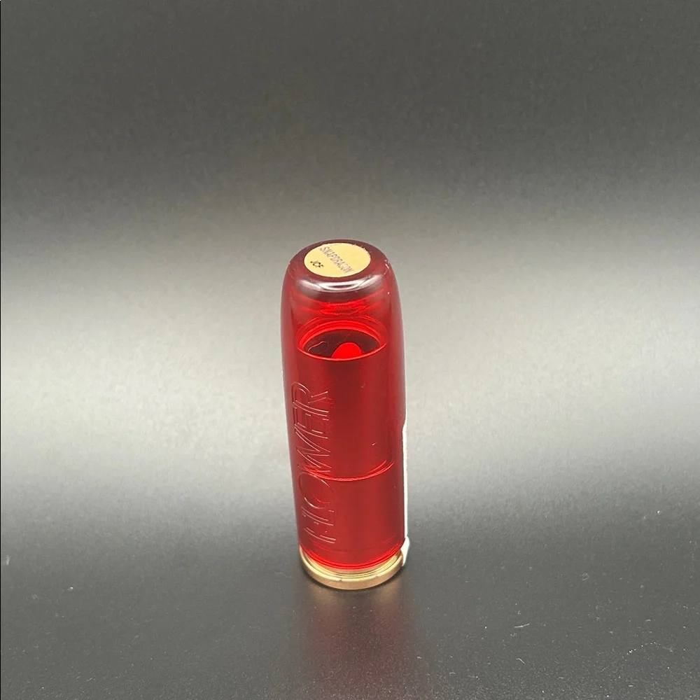 Red Lipstick in Transparent Red Case - Brand Flower